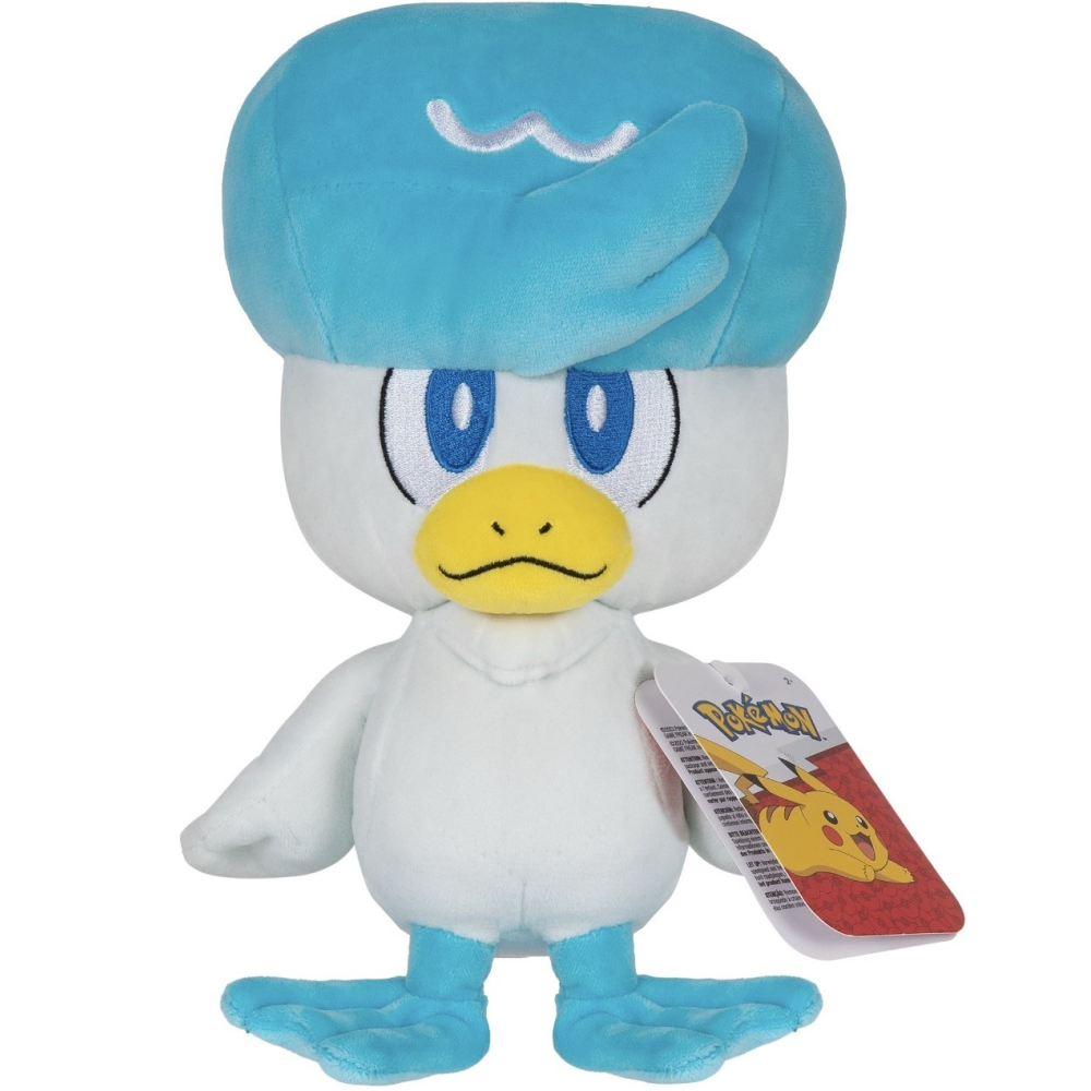Peluche Pokémon Paldea 20 cms: Quaxly