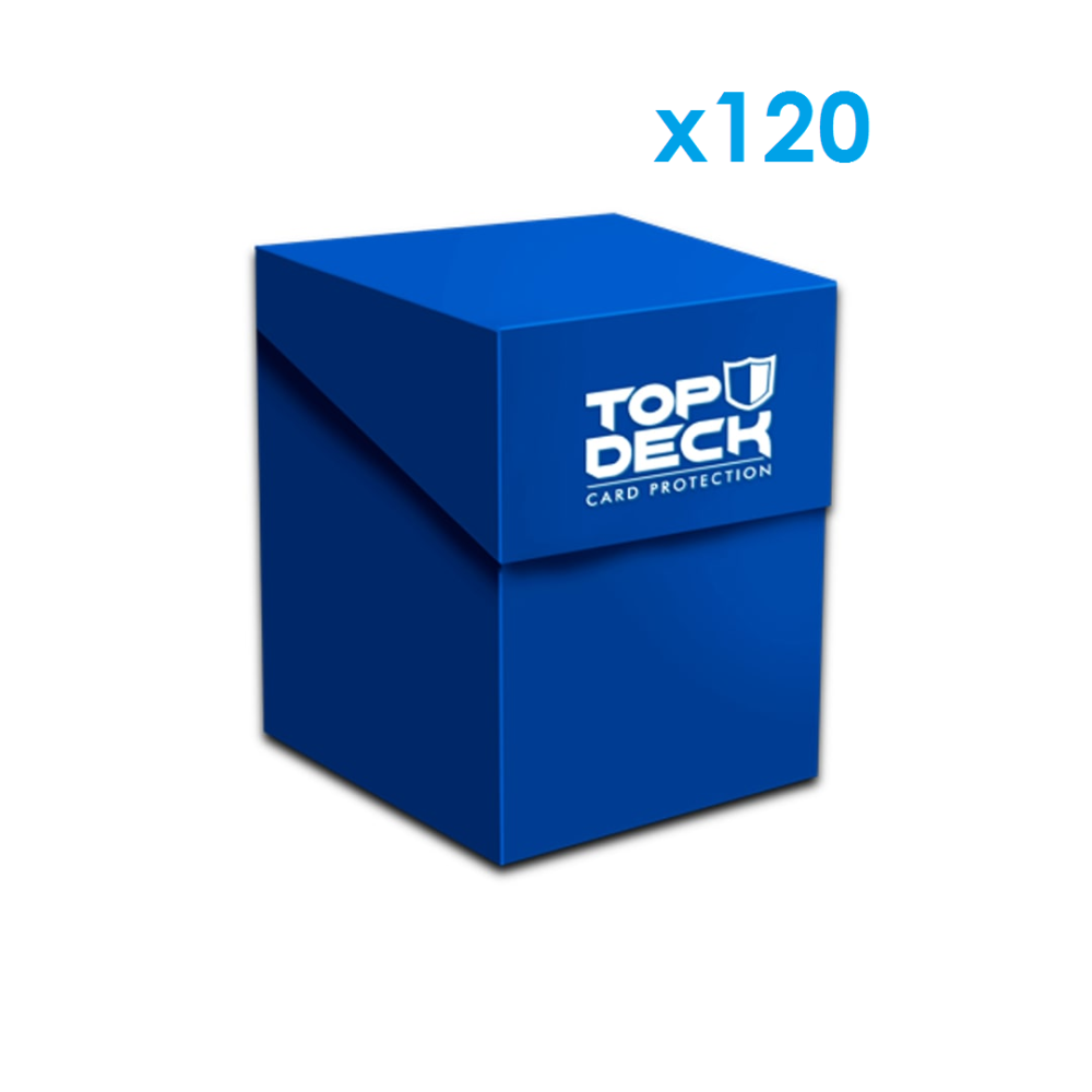 Deck Box Plastico 120+ TOP DECK | Azul