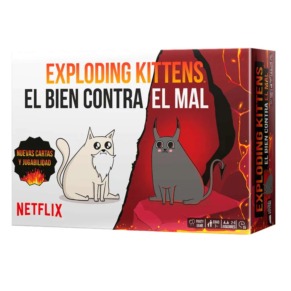 Exploding kittens: El Bien Contra el Mal