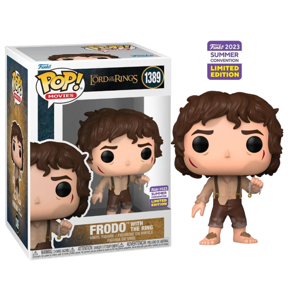 Funko Pop! Movies: Lord of The Rings - Frodo with The Ring SDCC 2023