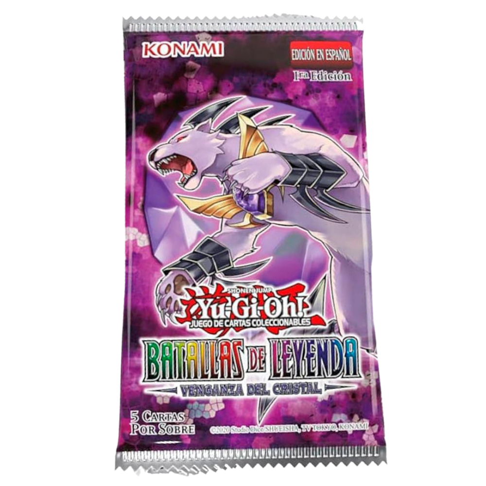 Sobre Batallas de Leyenda: Venganza del Cristal Yu-Gi-Oh! (Español)