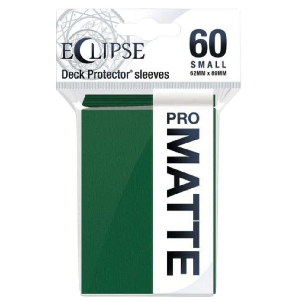 Eclipse Matte Small Card Sleeves: Forest Green (60)