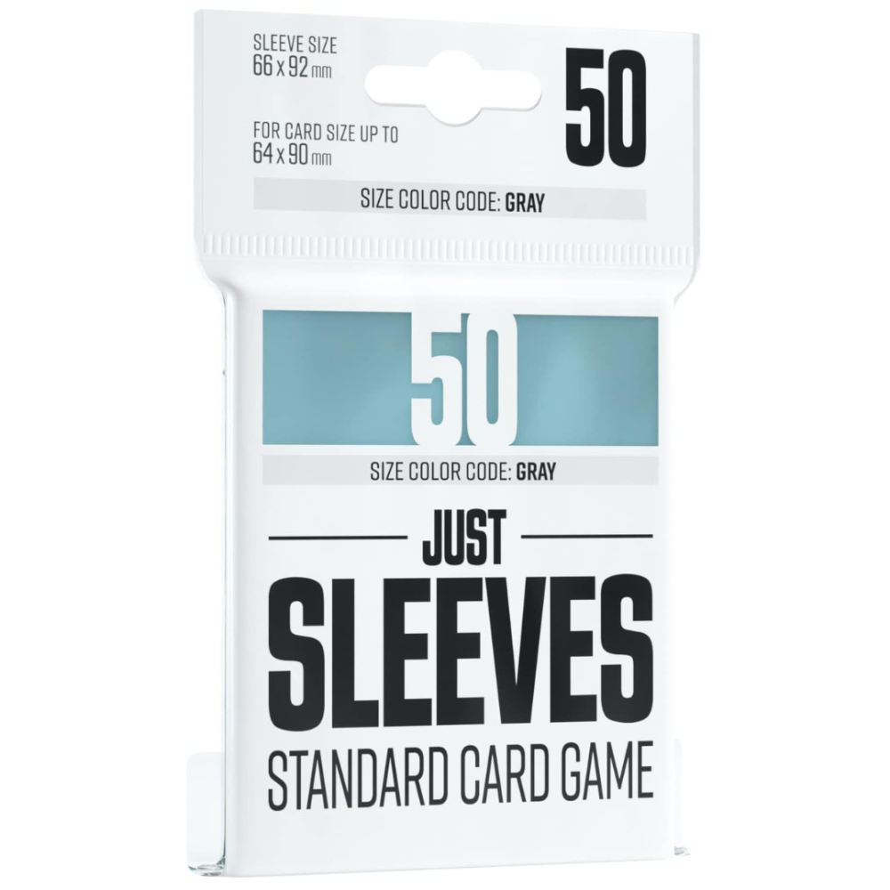 Protectores Just Sleeves Standard Card Game Clear (x50u) 66x92