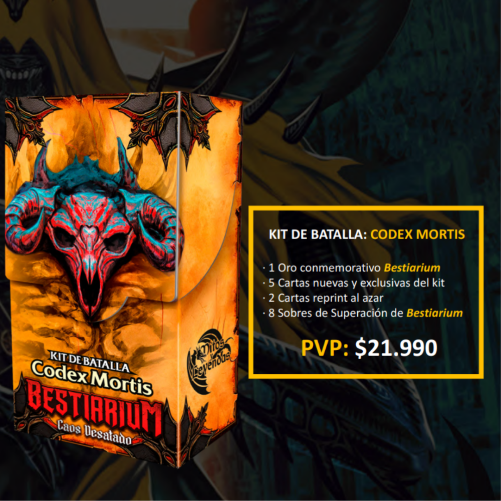 Kit de Batalla Codex Mortis Bestiarium MyL