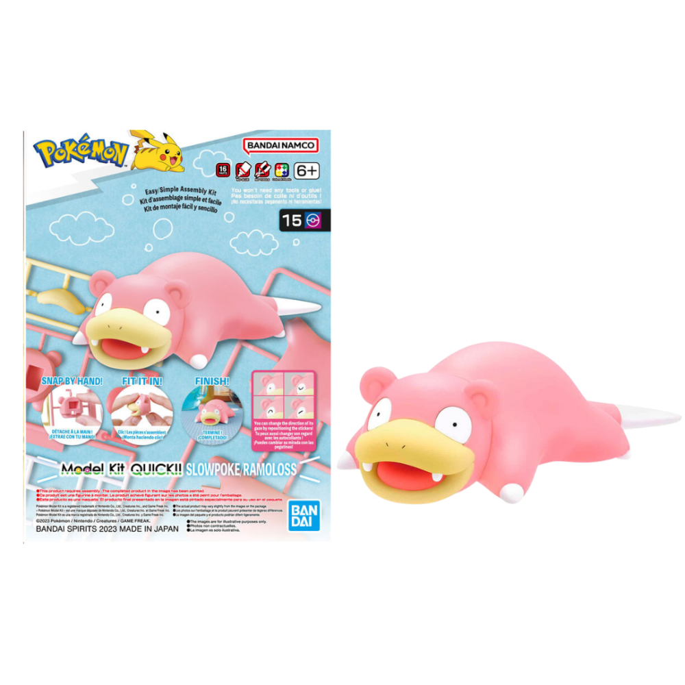 Model Kit Pokémon Slowpoke 15 Quick Bandai Hobby