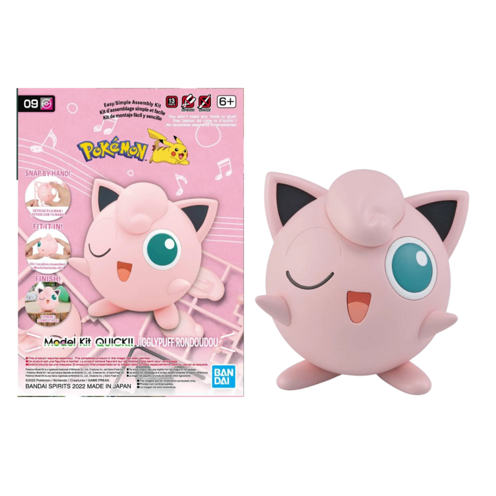 Model Kit Jigglypuff 09 Pokemon Bandai Hobby