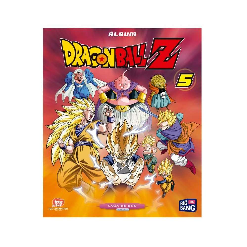 Álbum Tapa Dura Dragon Ball Z 5 – Saga de Buu