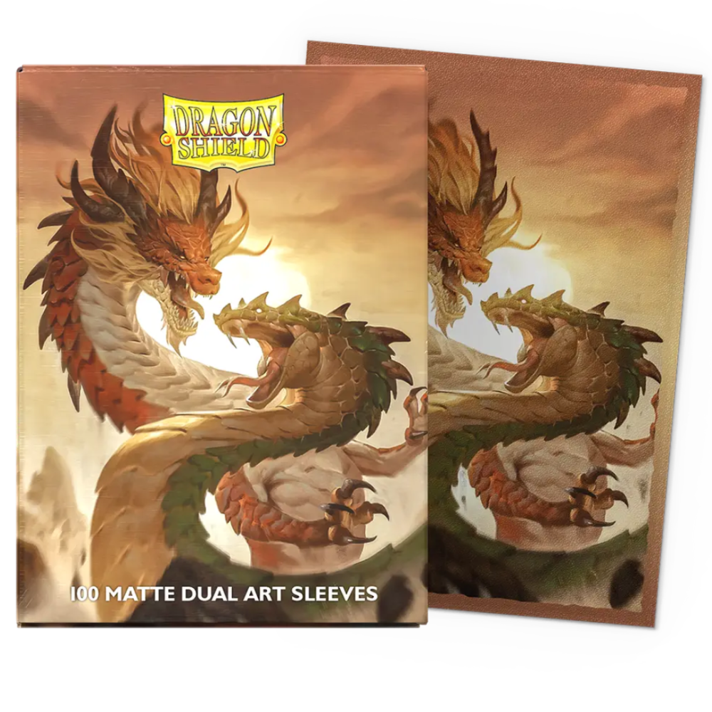 Dragon Shield Dual Art Wood Snake 100 Standard