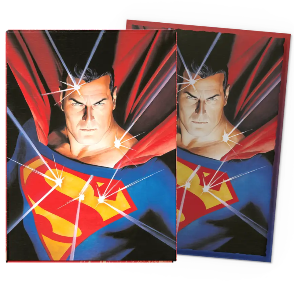 Dragon Shield - Superman - Brushed Art Sleeves Standard Size