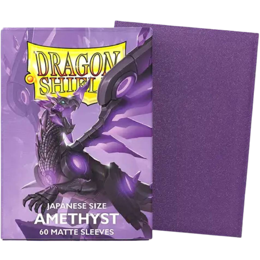 Dragon Shield: Amethyst - Matte Sleeves - Japanese Size