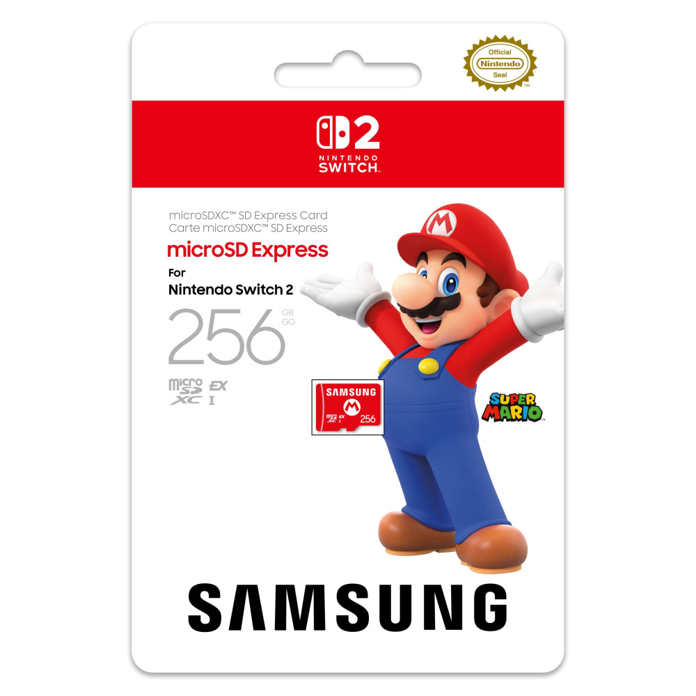 MicroSD Card and microSD Express Card Samsung 256 GB
