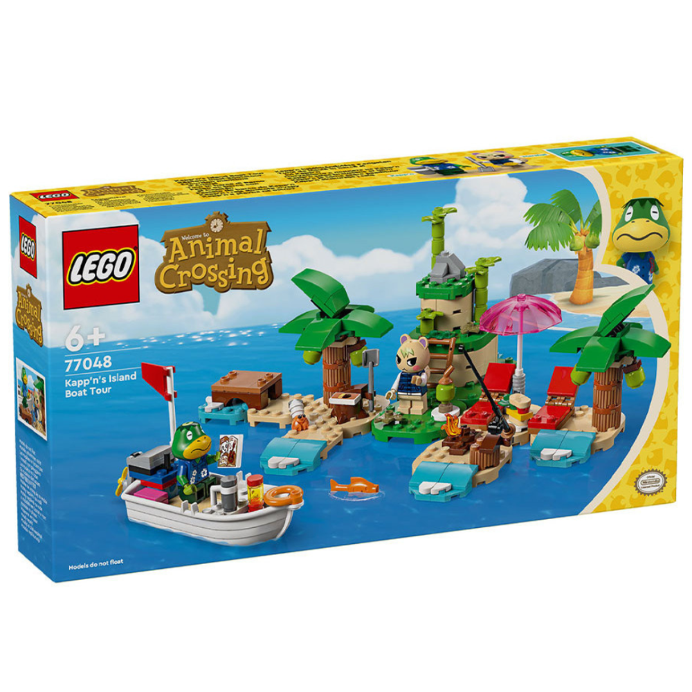 Lego Animal Crossing: Paseo en barco con el Capitán (Kapp'n's Island Boat Tour)