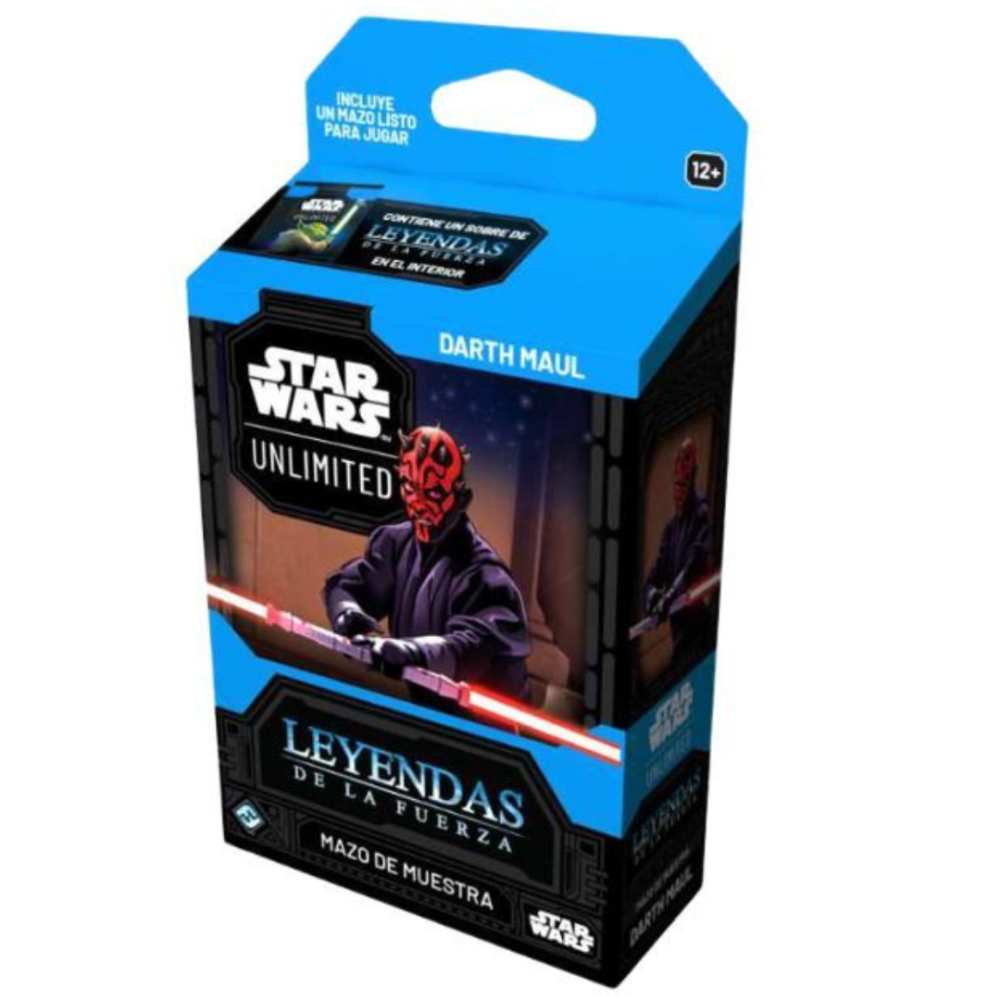Star Wars Unlimited - Leyendas de la fuerza - Spotlight Mazo Darth Maul (ESPAÑOL)