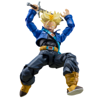 Figura S. H. Figuarts Dragon Ball Z - Super Saiyan Trunks - A boy from the future