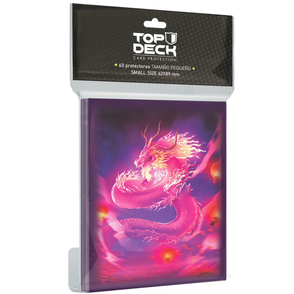 Protectores con Diseño | TOPDECK Small 62x89mm Lóng Nián