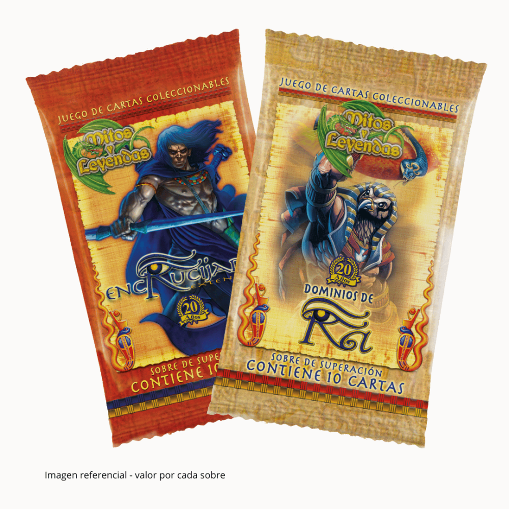 Sobre individual Primer Bloque Dominios de Ra Aniversario