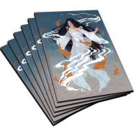 Protectores Standard Top Deck | Colección Sakura - Kami 66x91mm