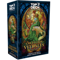 Protectores Standard Top Deck | Colección Vitrales - Druida 66x91mm