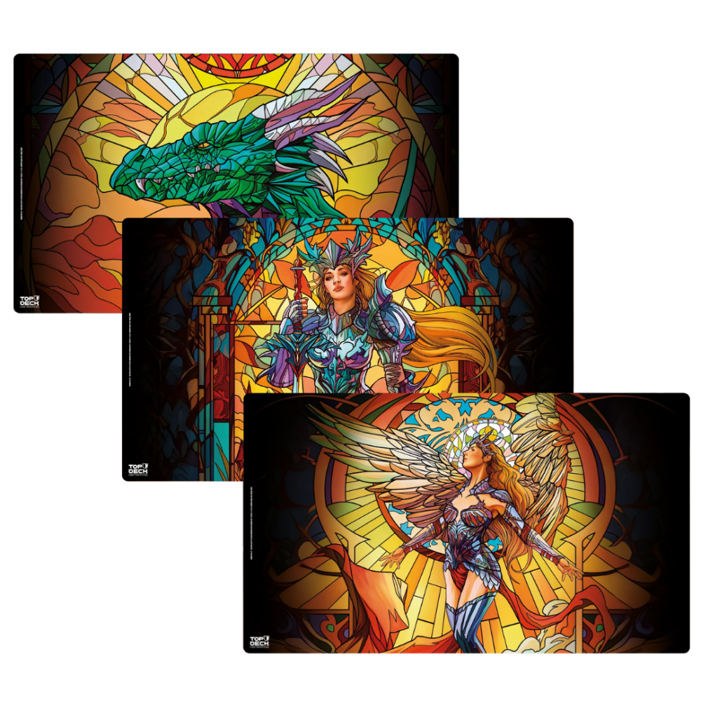 Playmat Top Deck | Colección Vitrales