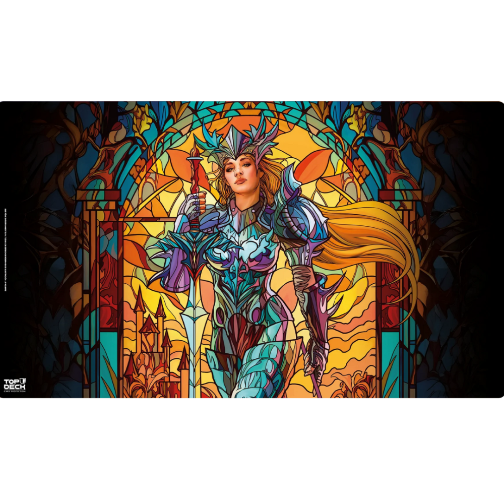 Playmat Top Deck | Colección Vitrales - Paladin