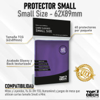 Protector Small Top Deck 62x89 mm - Morado