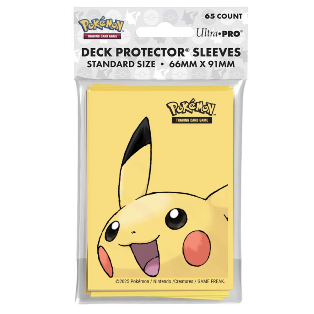Protectores Pikachu 65ct Ultra Pro x65