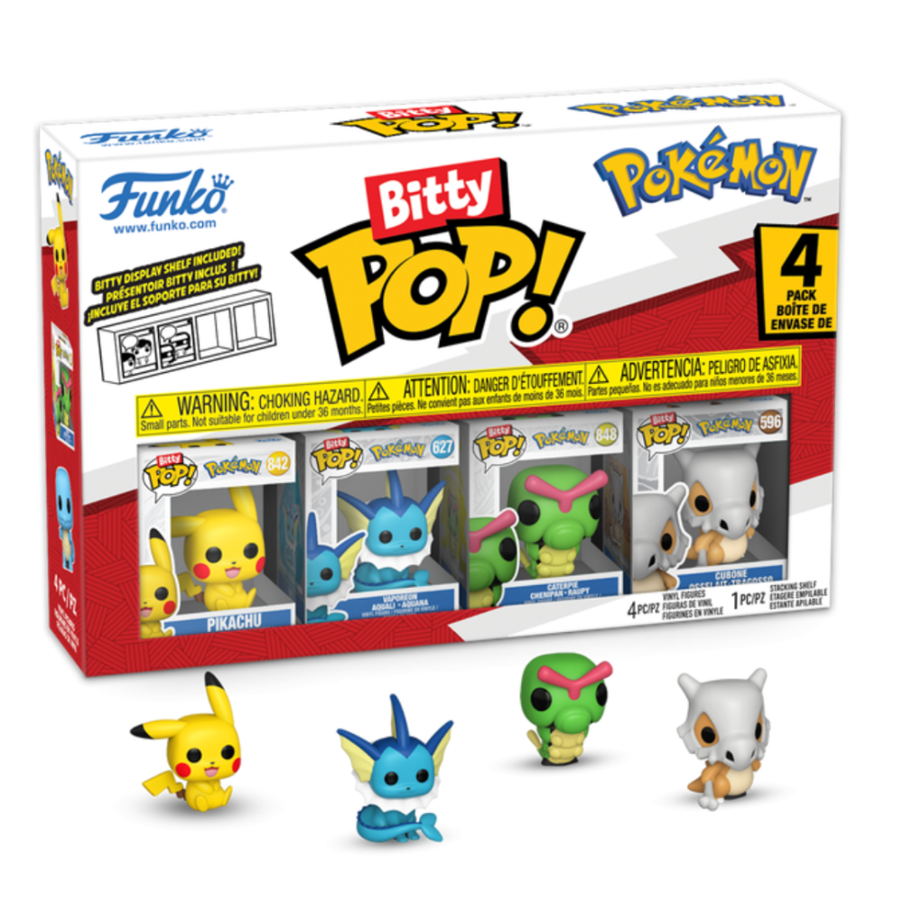 Bitty Pop! Pokémon 4-Pack Series 1