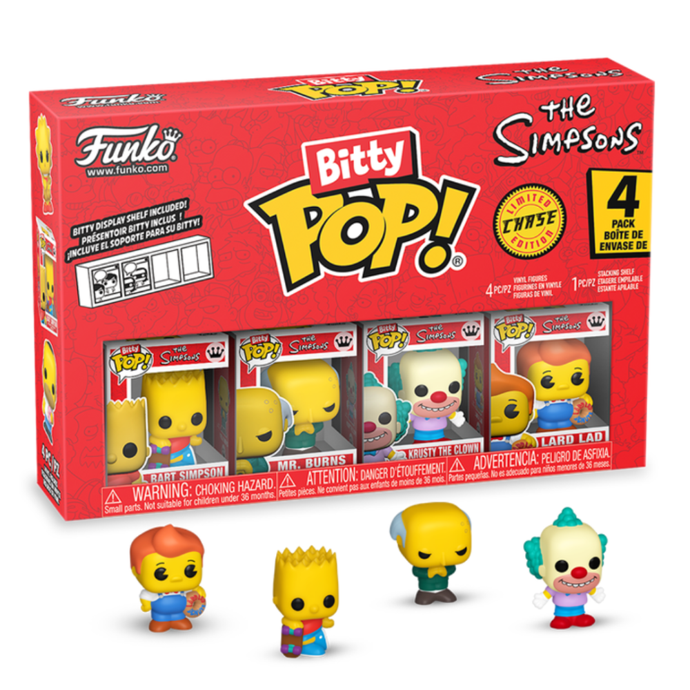 Bitty Pop! The Simpsons 4-Pack Series 1