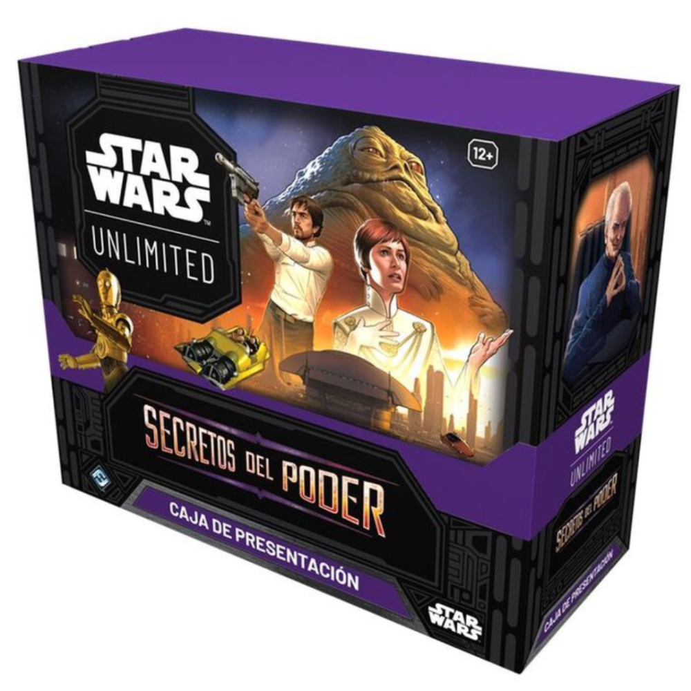 Star Wars Unlimited Secretos del Poder Caja de Presentación Español