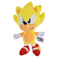 Peluche Sonic The Hedgehog 23cm Push: Super Sonic