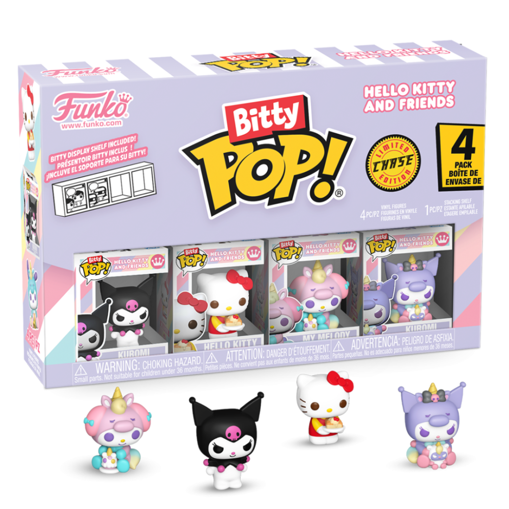 Bitty Pop! Sanrio: Hello Kitty and Friends 4-Pack Series 3