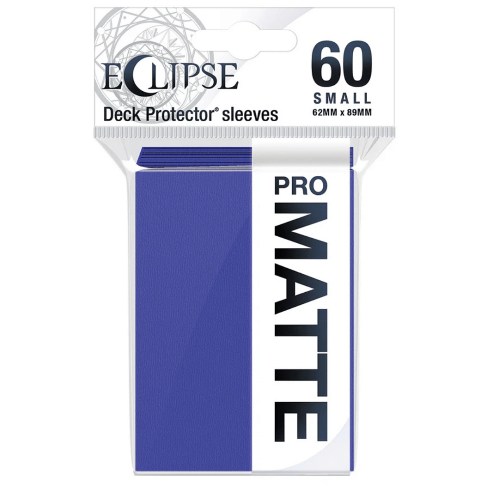 Eclipse Matte Small Deck Protector Sleeves - Purple (x60u)
