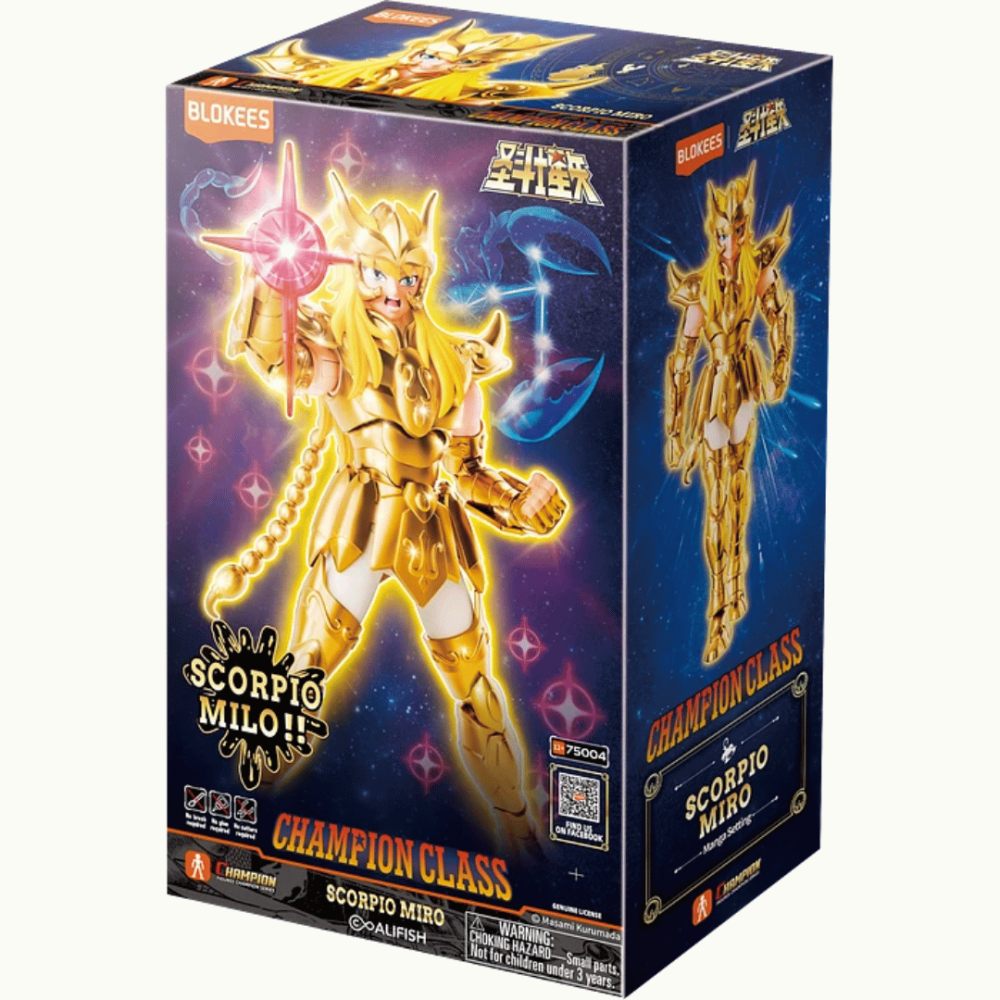Model Kit Blokees Figures Saint Seiya Champion Class Scorpio Milo