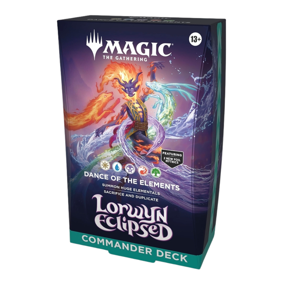 Magic MTG: Lorwyn Eclipsed Commander Deck Dance Of The Elements Inglés