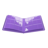 GG: Zip-Up Álbum 24-Pocket – Purple