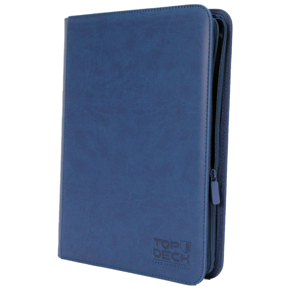Carpeta Premium con cierre | TOP DECK 360 color Azul