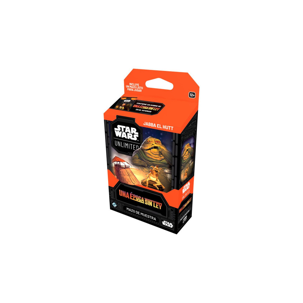 (PREVENTA) Star Wars Unlimited: Una Época Sin Ley - Mazo de Muestra - Jabba El Hut
