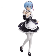 Re:Zero Starting Life In Another World Glitter & Glamours − Rem Maid Ver.  (Figura de Exhibición)