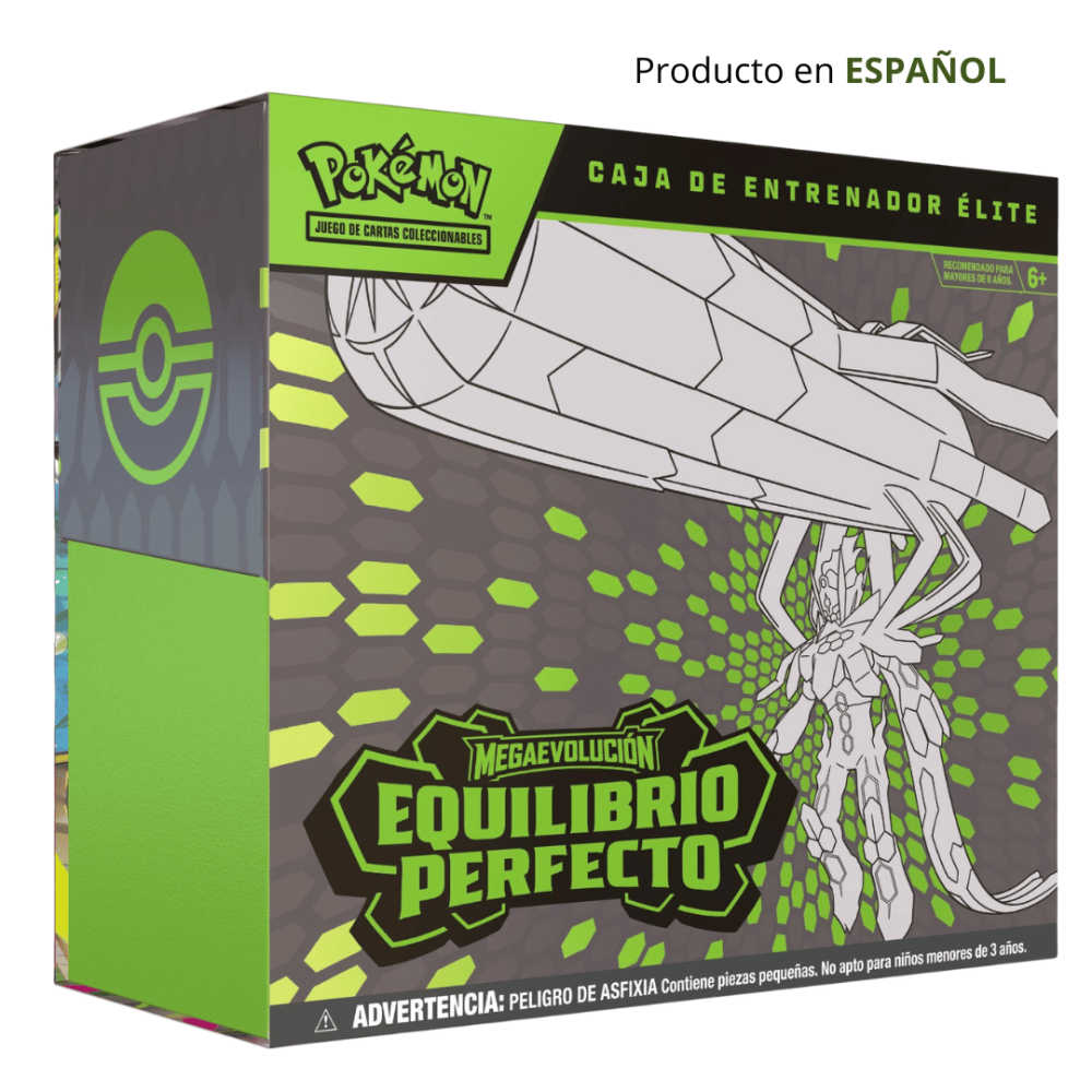 Pokémon TCG: Caja de Entrenador Élite Megaevolución-Equilibrio Perfecto