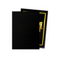 Dragon Shield: Black - 100 Matte Sleeves - Standard Size