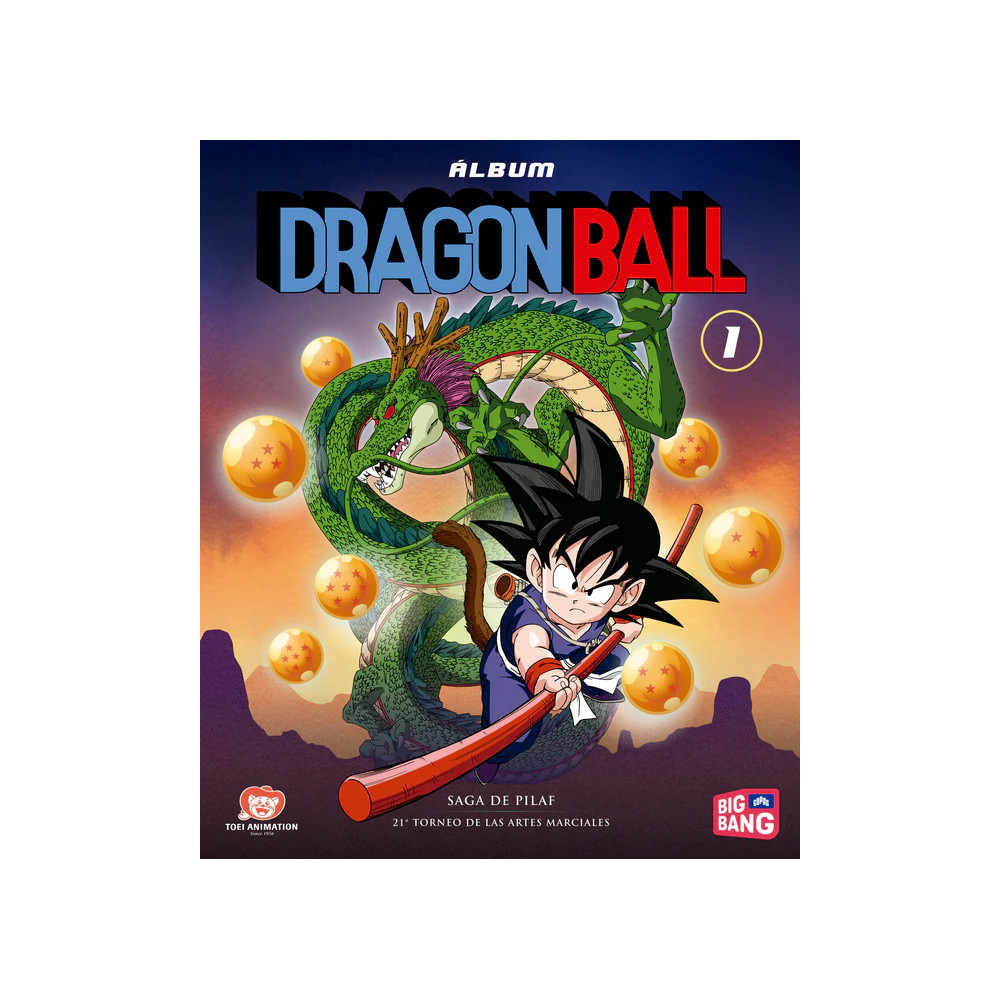 Álbum Dragon Ball 1 - Saga de Pilaf Tapa Blanda