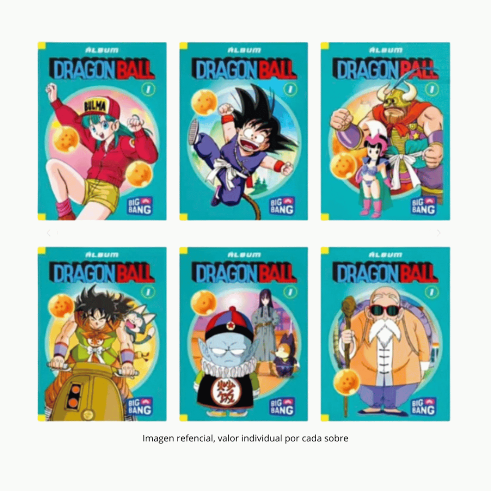 Sobre Álbum Dragon Ball 1 - Saga de Pilaf