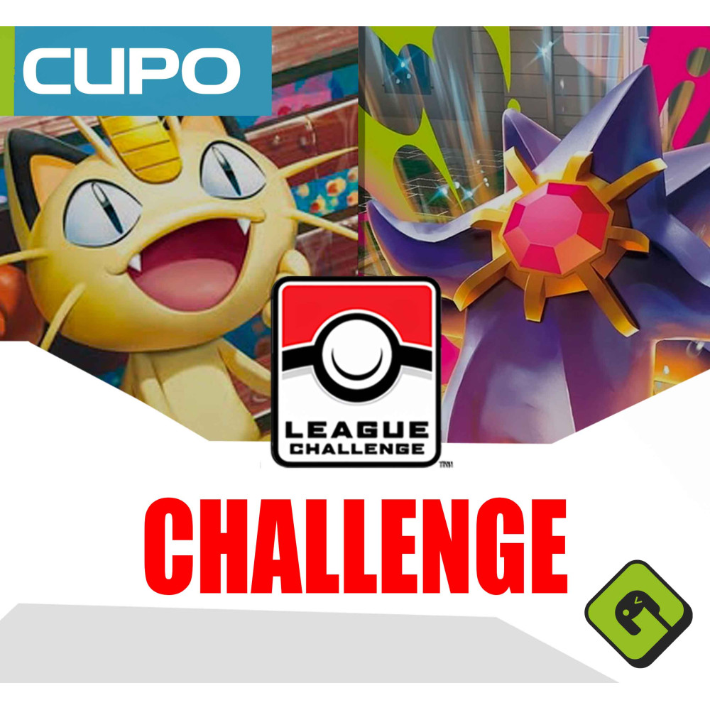 Cupo Torneo Pokémon TCG League Challenge Sábado 18 ABRIL 2026 17:00 hrs