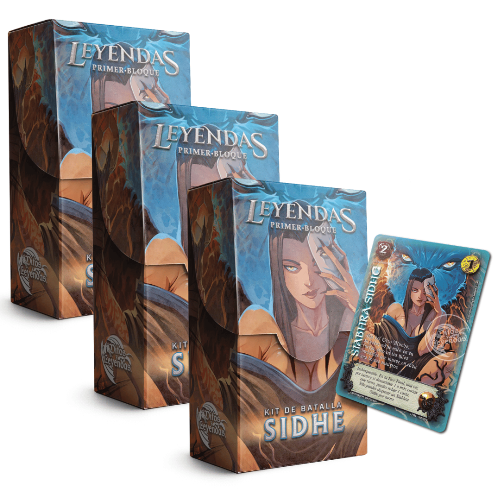 Preventa:  3 Kit Batalla - Sidhe - Leyendas Primer Bloque 4.0