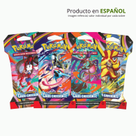 Preventa: Pokémon TCG: Caos Creciente - Sleeved Booster individual (Español)