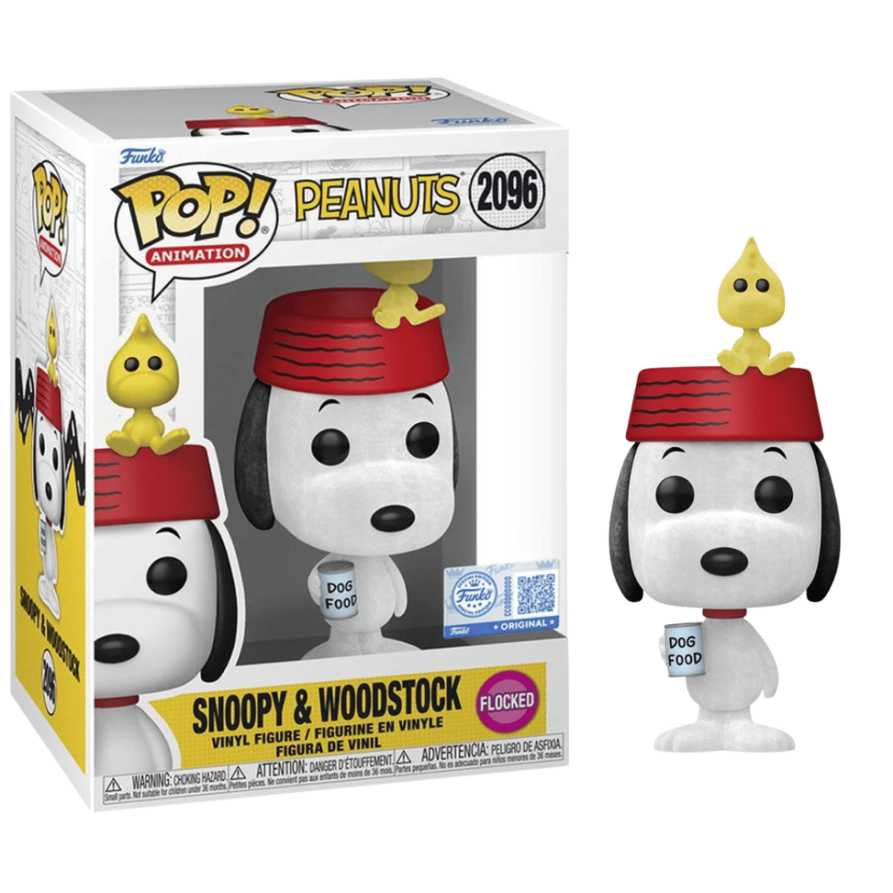 Funko POP! TV: Peanuts- Snoopy & Woodstock Flocked2096
