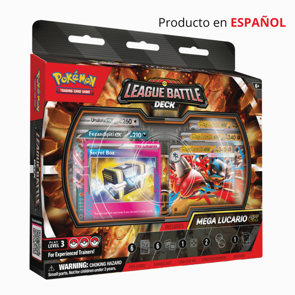 Pokémon TCG – Mega Lucario ex League Battle Deck (ESPAÑOL)
