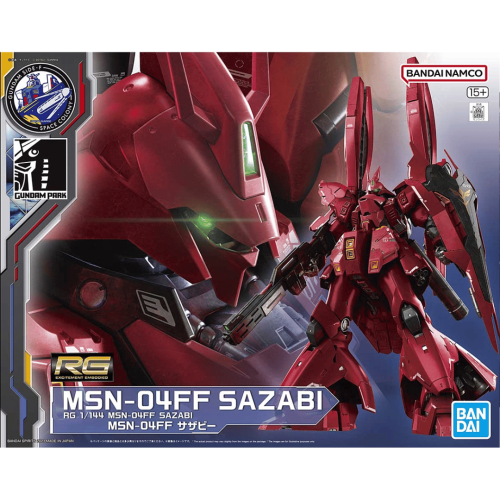 Gundam RG 1/144 MSN-04FF Sazabi – Model Kit Gunpla