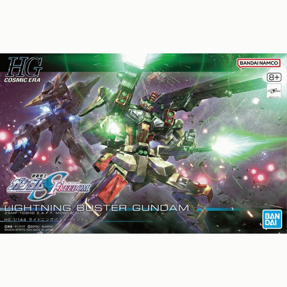 HG 253 1/144 Lightning Buster Gundam ZGMF-103HD Z.A.F.T. Mobile Suit