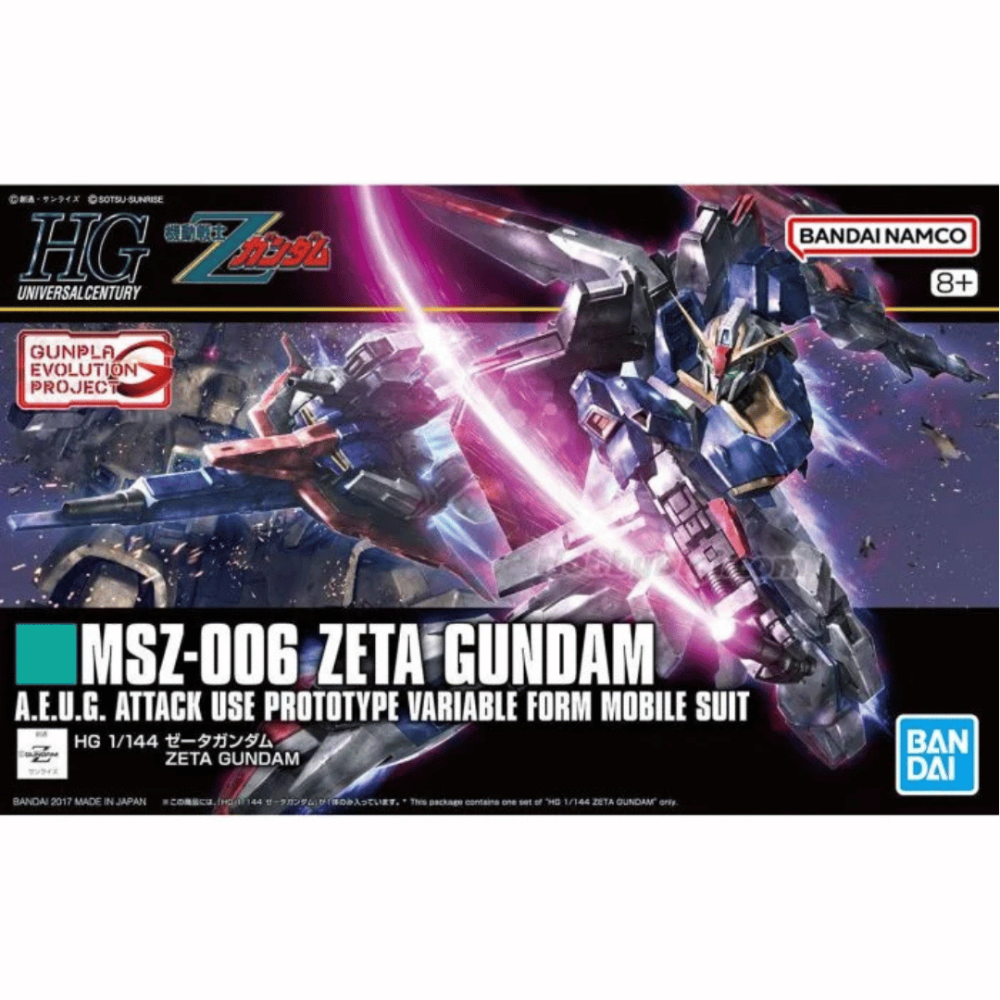 HGUC 203 1/144 MSZ-006 Zeta Gundam